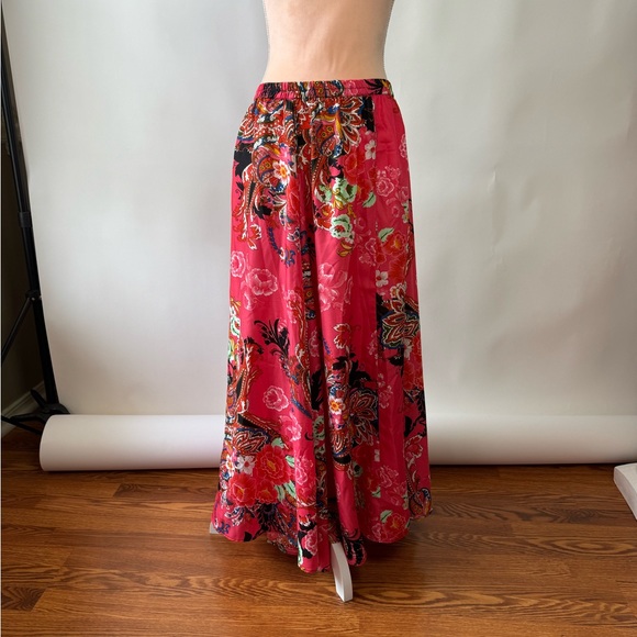 flint and moss Skirts Flint And Moss Floral Maxi Skirt Poshmark